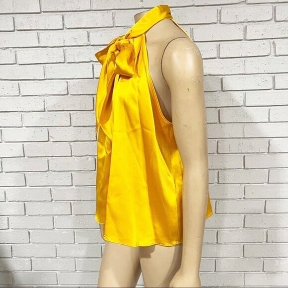 Zara Women’s Bow Halter Top - Size Large - Picture 3 of 13